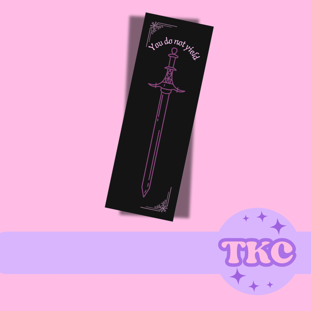 You Do Not Yield Bookmark